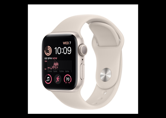 خرید اینترنتی ساعت هوشمند اپل مدل (Apple Watch SE 2 (2023 مدل 44MM بدنه آلومینیوم با بند سیلیکونی