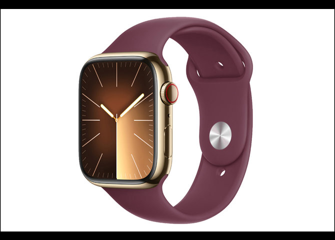 خرید اینترنتی ساعت هوشمند اپل مدل Apple Watch S9 مدل 45MM بدنه آلومینیوم با بند سیلیکونی