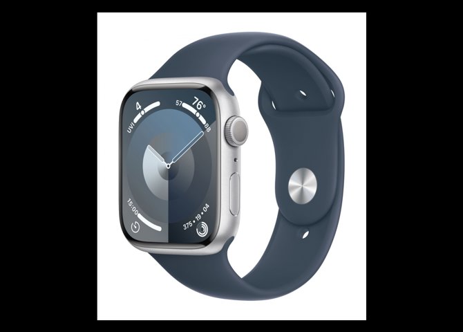 خرید اینترنتی ساعت هوشمند اپل مدل Apple watch S9 مدل 41MM بدنه آلومینیوم با بند سیلیکونی