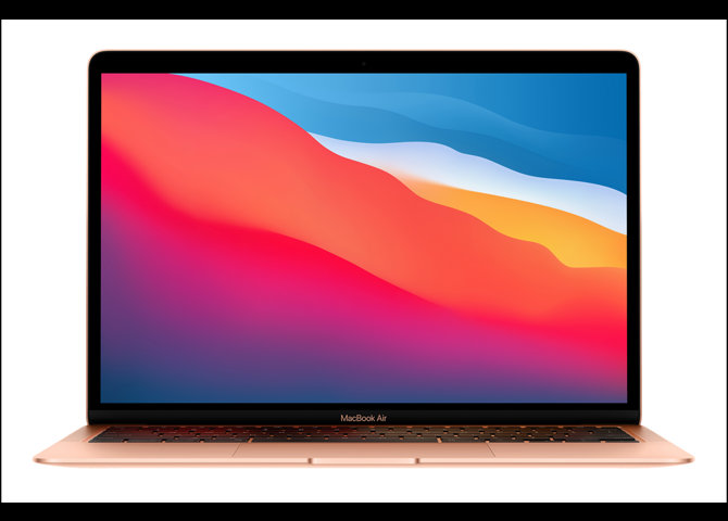 خرید اینترنتی لپ تاپ اپل مدل MacBook Air اندازه 13 اینچ M1 ظرفیت 8/256 گیگ