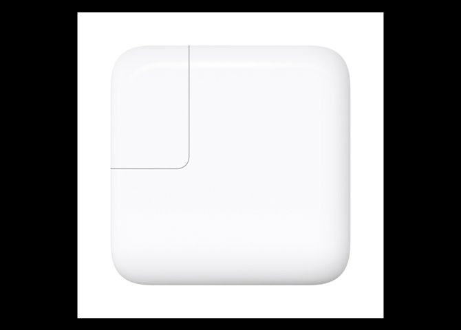 خرید اینترنتی شارژر مک بوک 29 وات اپل با درگاه USB-C