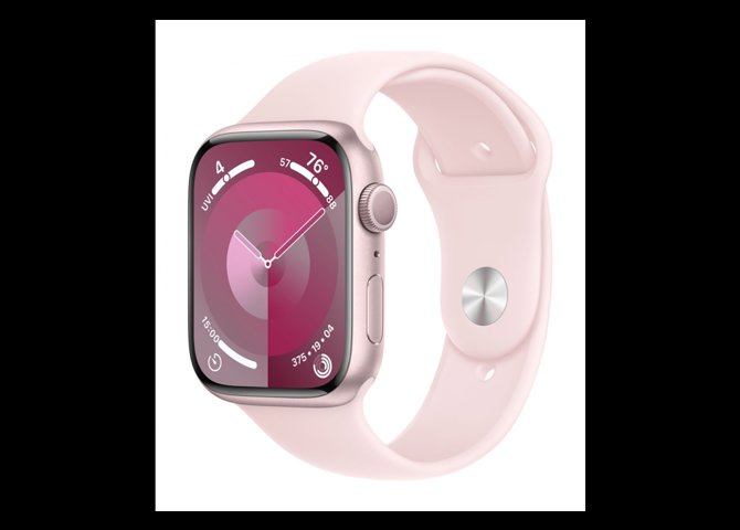 خرید آنلاین ساعت هوشمند اپل مدل Apple Watch Series 9 رنگ صورتی – سایز 45 میلی‌متر