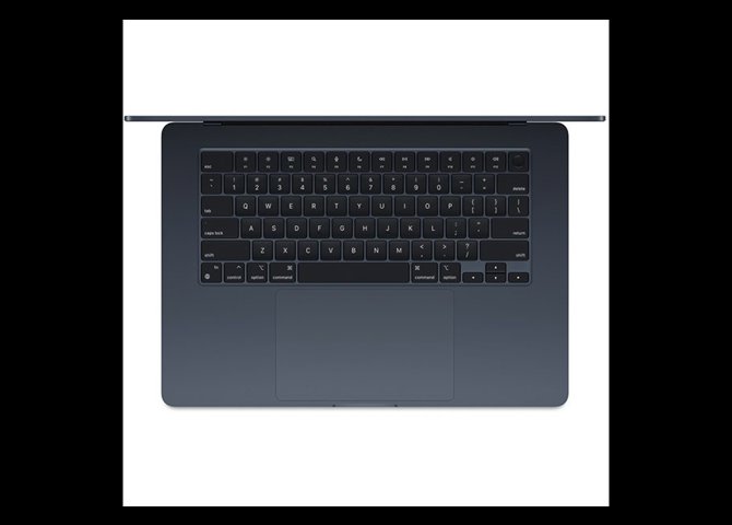 خرید آنلاین خرید آنلاین لپ تاپ اپل مدل MacBook Air 2023 اندازه ۱۵.۳ اینچی اپل با چیپ M2 مدل MQKV3 رنگ میدنایت – 512 گیگ