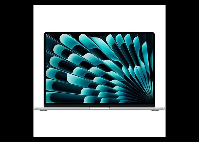 خرید آنلاین لپ تاپ اپل مدل MacBook Air 2023 اندازه ۱۵.۳ اینچی اپل با چیپ M2 مدل MQKV3 رنگ سیلور – 512 گیگ