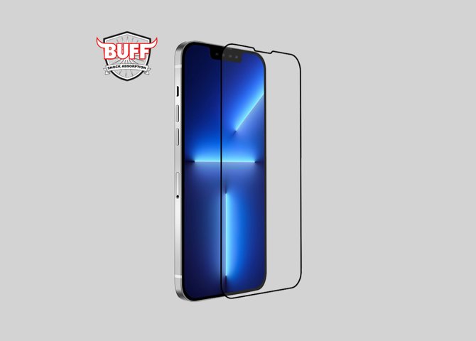 خرید اینترنتی محافظ صفحه نمایش آیفون سری 13 بوف مدل Black