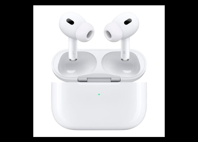 خرید اینترنتی هندزفری بی سیم اپل مدل AirPods Pro2 with MagSafe Case (USB‑C)