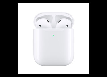 خرید اینترنتی هندزفری بی سیم اپل مدل AirPods 2 با کیس شارژ وایرلس